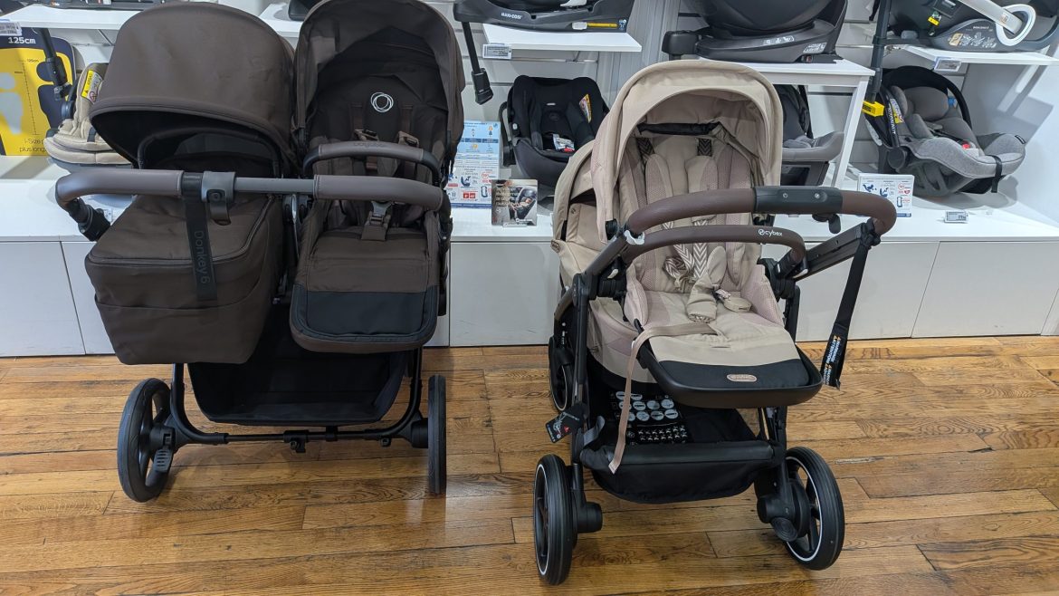 Bigaboo Donkey 6 et Cybex Gazelle S